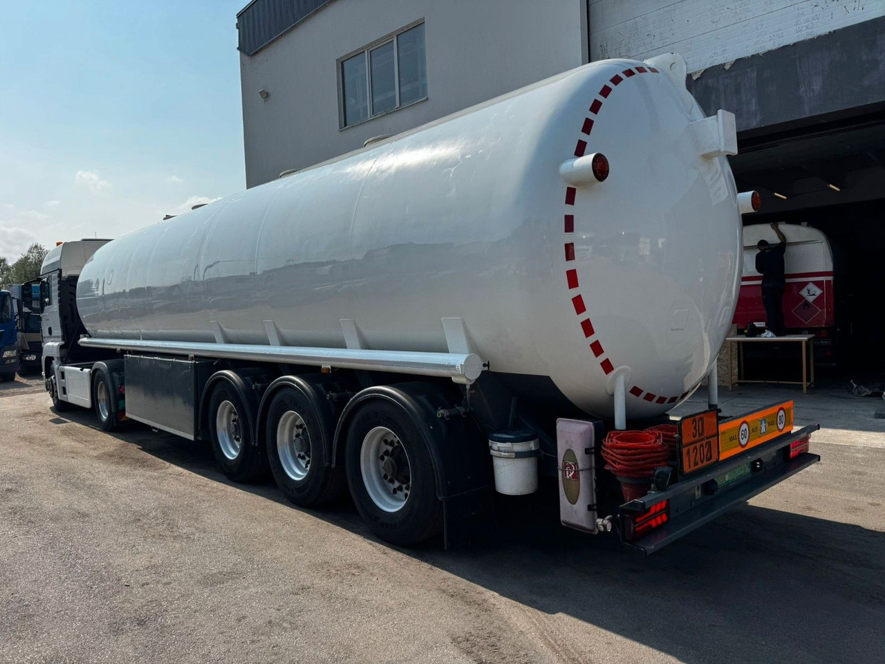 Schrader Treibstoff Diesel/Benzin, 4 Kammern, Sening - Tankoplegger: afbeelding 4 Schrader Treibstoff Diesel/Benzin, 4 Kammern, Sening - Tankoplegger: afbeelding 4