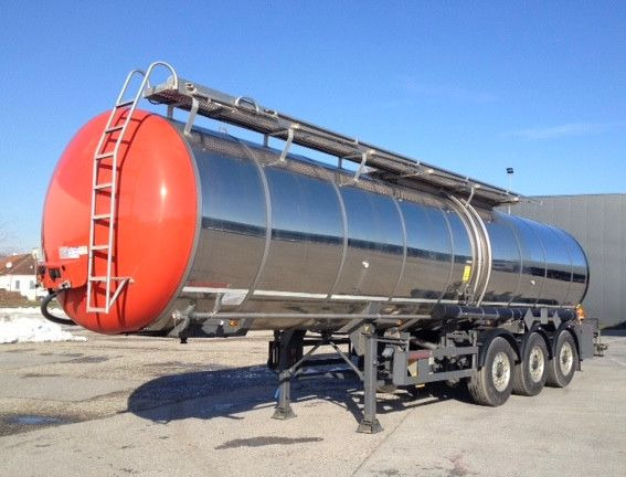 Schwarzmüller C203 / C12, 2 Kammern, Bitumen, 33'000L - Tankoplegger: afbeelding 1 Schwarzmüller C203 / C12, 2 Kammern, Bitumen, 33'000L - Tankoplegger: afbeelding 1