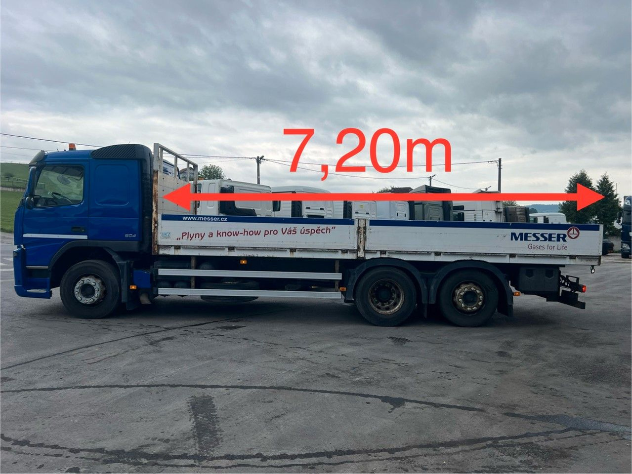 Volvo FM 460 6x2, E5, L:7200mm - Vrachtwagen met open laadbak: afbeelding 4 Volvo FM 460 6x2, E5, L:7200mm - Vrachtwagen met open laadbak: afbeelding 4