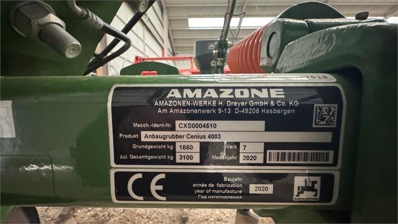 Amazone Cenius 4003 4003 med frøsåning - Eg: afbeelding 5 Amazone Cenius 4003 4003 med frøsåning - Eg: afbeelding 5