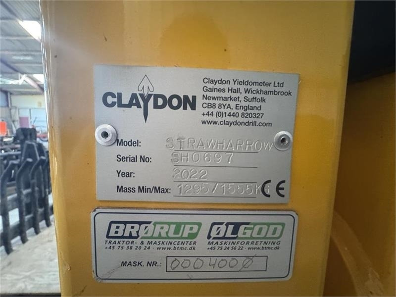 Claydon 7,5 meter Kørt under 300 HA - Wiedeg: afbeelding 4 Claydon 7,5 meter Kørt under 300 HA - Wiedeg: afbeelding 4