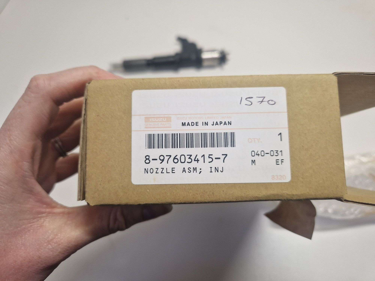 Isuzu 8976034157 Fuel Injector Denso 5516/4157 - Motor en onderdelen voor Bouwmachine: afbeelding 3 Isuzu 8976034157 Fuel Injector Denso 5516/4157 - Motor en onderdelen voor Bouwmachine: afbeelding 3