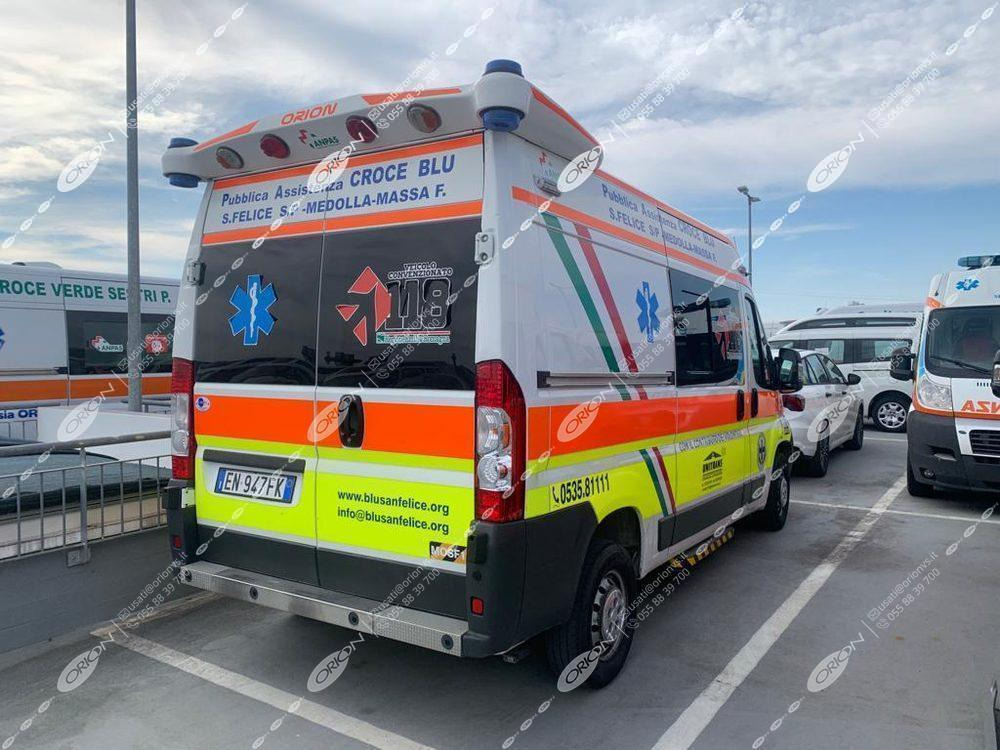 ORION FIAT 250 DUCATO - Ambulance: afbeelding 2 ORION FIAT 250 DUCATO - Ambulance: afbeelding 2