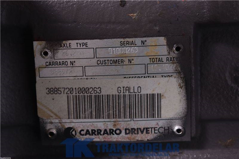 Ahlmann AF 1200 Framvagn - As en onderdelen voor Bouwmachine: afbeelding 3 Ahlmann AF 1200 Framvagn - As en onderdelen voor Bouwmachine: afbeelding 3