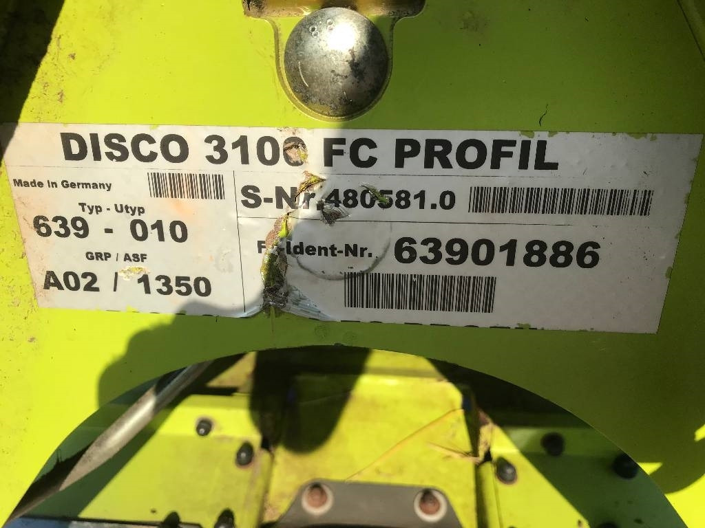 Claas 3100 FC Dismantled for spare parts - Maaimachine: afbeelding 2 Claas 3100 FC Dismantled for spare parts - Maaimachine: afbeelding 2