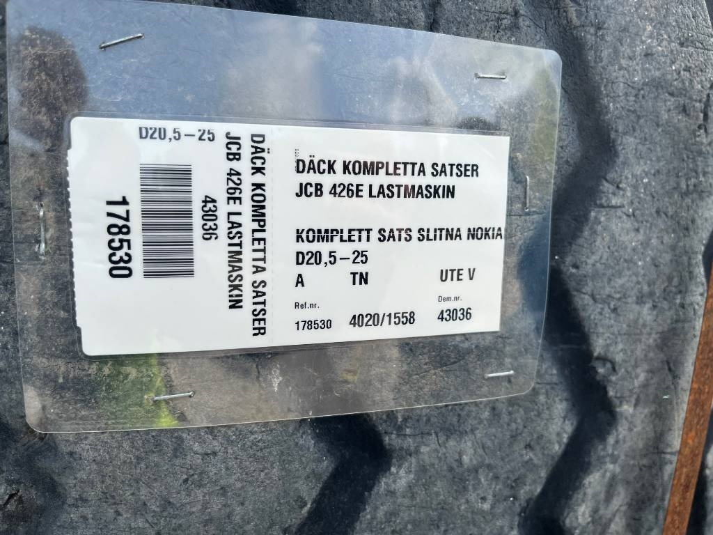 Nokian 20,5 R25 Loader grip JCB 426 E - Complete wiel: afbeelding 3 Nokian 20,5 R25 Loader grip JCB 426 E - Complete wiel: afbeelding 3