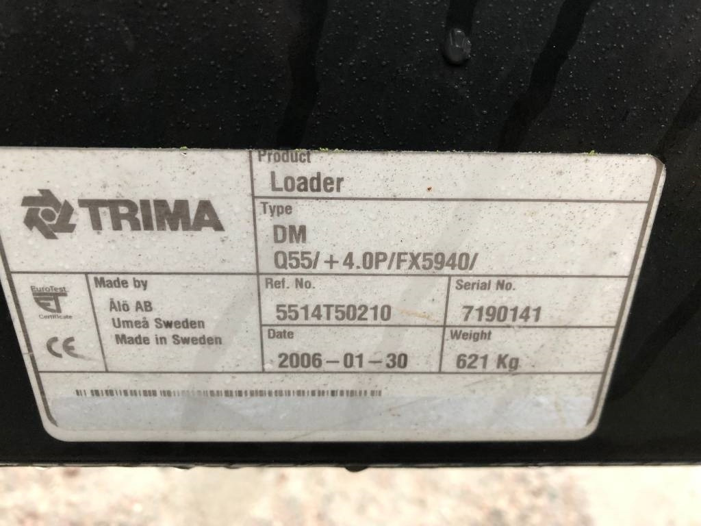 Reservdelar till Trima / Ålö +4,0P lastare - Voorlader voor tractor: afbeelding 3 Reservdelar till Trima / Ålö +4,0P lastare - Voorlader voor tractor: afbeelding 3