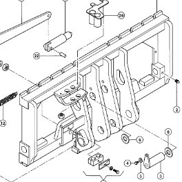 CLAAS TARGO K70 Karetka Dźwigar Narzędzi roboczych 0003148920 00 0314 892 0 - Andere machine: afbeelding 2 CLAAS TARGO K70 Karetka Dźwigar Narzędzi roboczych 0003148920 00 0314 892 0 - Andere machine: afbeelding 2
