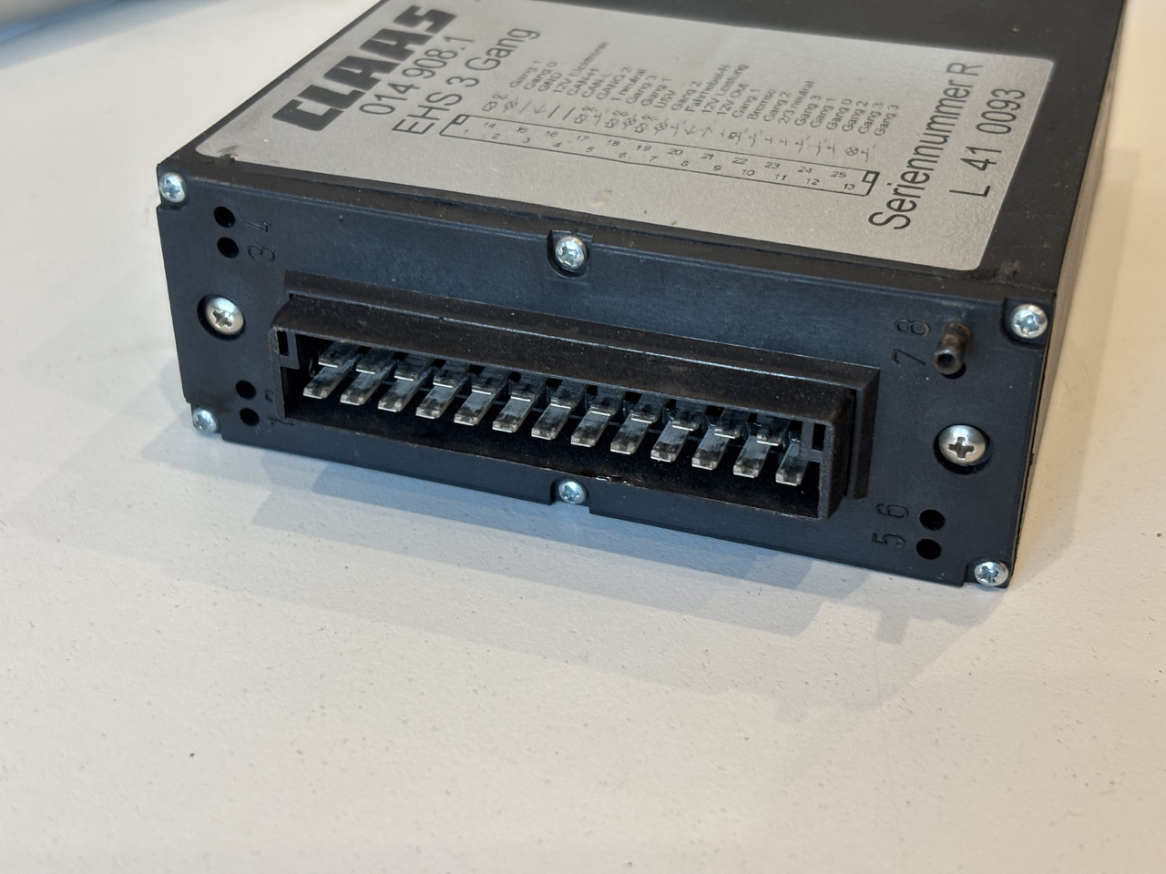 Claas Lexion Moduł Sterownik EHS 3 Gang 014 908.1 0149081 014908.1 - Andere machine: afbeelding 3 Claas Lexion Moduł Sterownik EHS 3 Gang 014 908.1 0149081 014908.1 - Andere machine: afbeelding 3