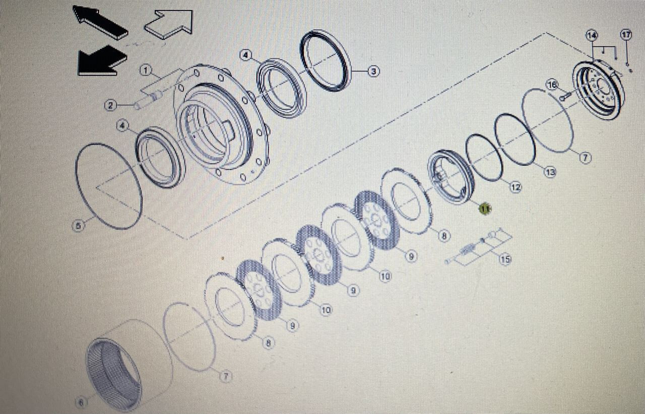 CLAAS 00 1158 118 0/Claas-tłok podnośnika hydraulicznego/Claas Axion 870-810 stage 4 - Hydraulica voor Tractor: afbeelding 1 CLAAS 00 1158 118 0/Claas-tłok podnośnika hydraulicznego/Claas Axion 870-810 stage 4 - Hydraulica voor Tractor: afbeelding 1