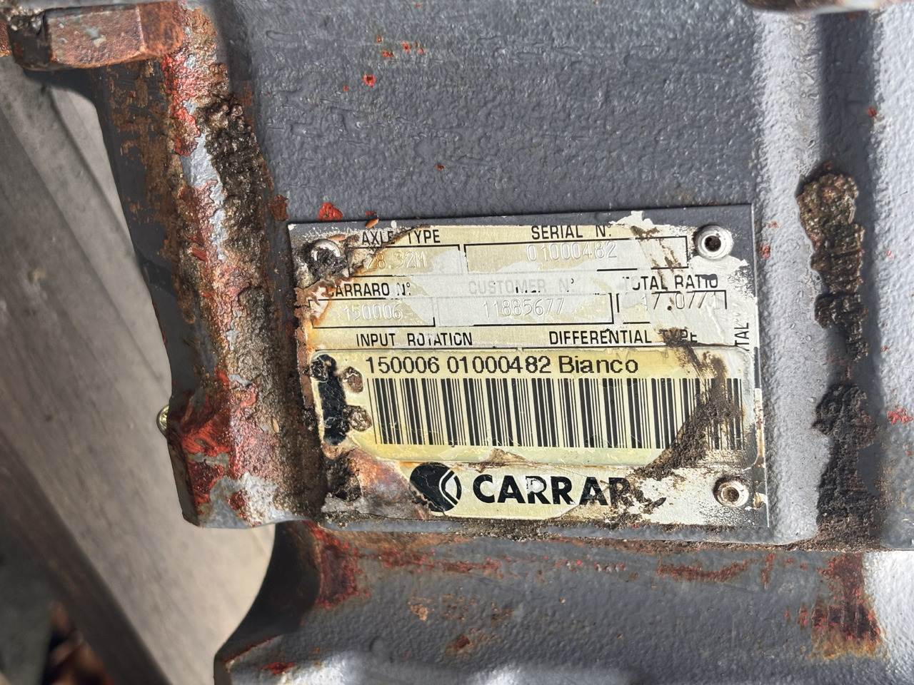 Carraro 28.32M 11885677 150006 Mechanizm Różnicowy Dyfer Łożysko - Differentieel voor Bouwmachine: afbeelding 5 Carraro 28.32M 11885677 150006 Mechanizm Różnicowy Dyfer Łożysko - Differentieel voor Bouwmachine: afbeelding 5