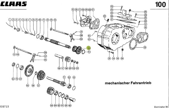 Claas Dominator 96 Skrzynia Biegów 0006094651 00 0609 465 1 0000791091 0006094040 - Versnellingsbak voor Landbouwmachine: afbeelding 1 Claas Dominator 96 Skrzynia Biegów 0006094651 00 0609 465 1 0000791091 0006094040 - Versnellingsbak voor Landbouwmachine: afbeelding 1