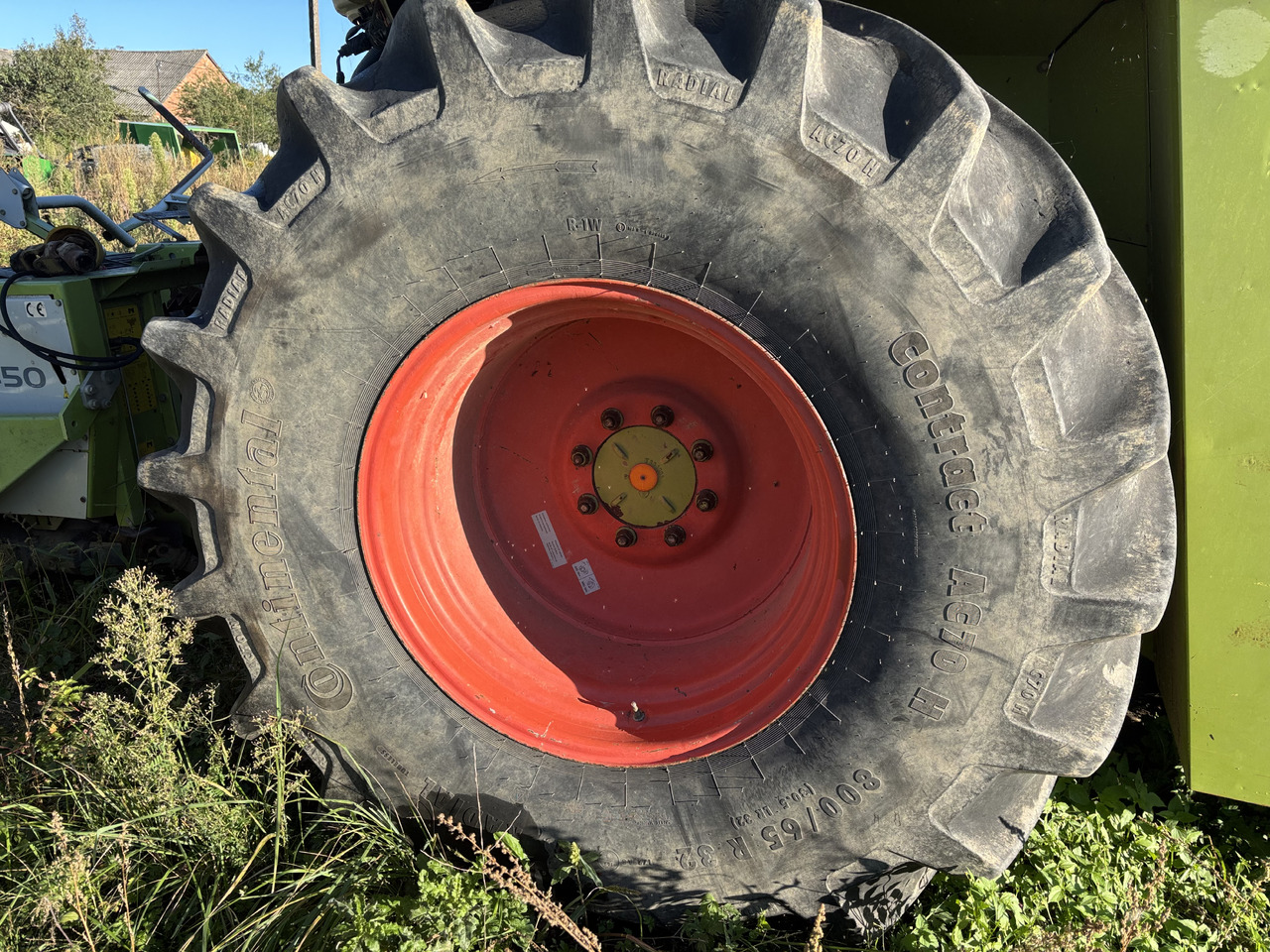 Claas Jaguar 820 840 860 Koło Kompletne Felga Opona 00 0077 035 2   00 0654 952 0 - Velg voor Landbouwmachine: afbeelding 1 Claas Jaguar 820 840 860 Koło Kompletne Felga Opona 00 0077 035 2   00 0654 952 0 - Velg voor Landbouwmachine: afbeelding 1