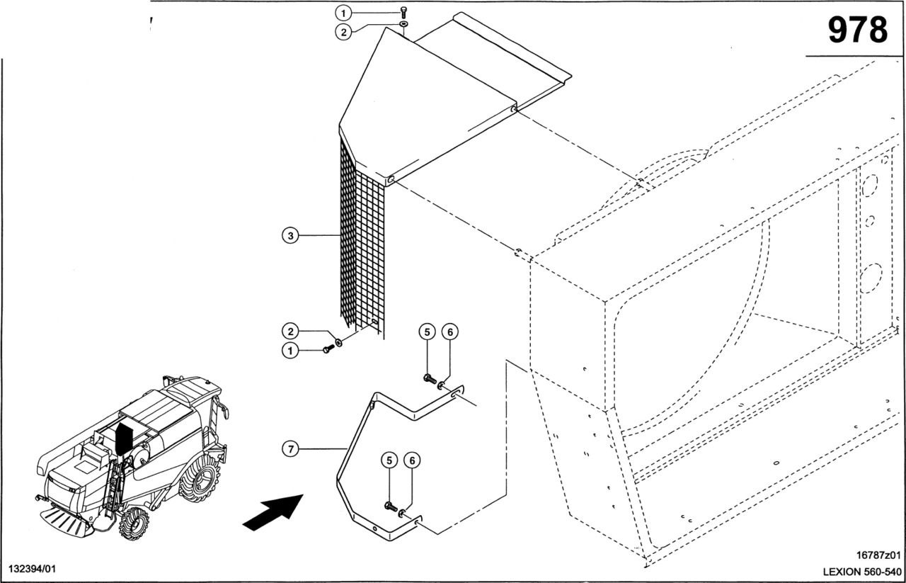 Claas Lexion 560 OSŁONA WENTYLATORA 0007962951 (Silnik cat c10; osłona wentylatora) - Ventilator voor Landbouwmachine: afbeelding 1 Claas Lexion 560 OSŁONA WENTYLATORA 0007962951 (Silnik cat c10; osłona wentylatora) - Ventilator voor Landbouwmachine: afbeelding 1