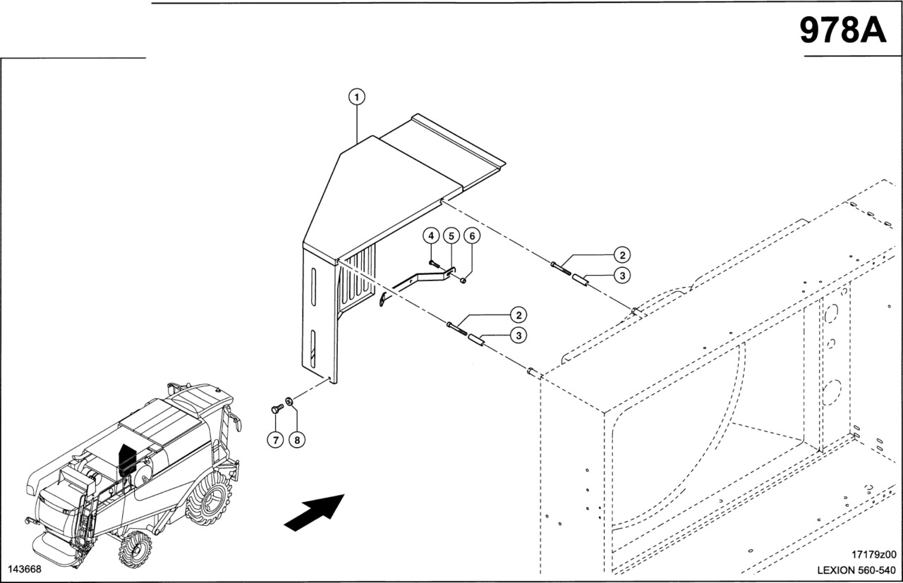 Claas Lexion 560 OSŁONA WENTYLATORA 0007980080 (Silnik c13, c9, c6.6; osłona wentylatora) - Ventilator voor Landbouwmachine: afbeelding 1 Claas Lexion 560 OSŁONA WENTYLATORA 0007980080 (Silnik c13, c9, c6.6; osłona wentylatora) - Ventilator voor Landbouwmachine: afbeelding 1