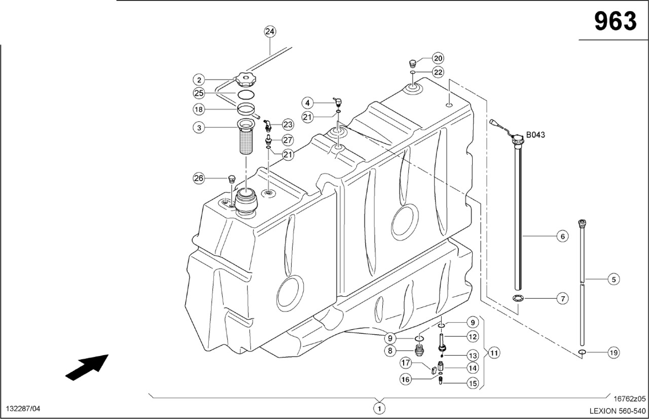 Claas Lexion 560 ZBIORNIK ZAPASU 0007949970 (Zbiornik paliwa) - Brandstoftank voor Maaidorser: afbeelding 1 Claas Lexion 560 ZBIORNIK ZAPASU 0007949970 (Zbiornik paliwa) - Brandstoftank voor Maaidorser: afbeelding 1
