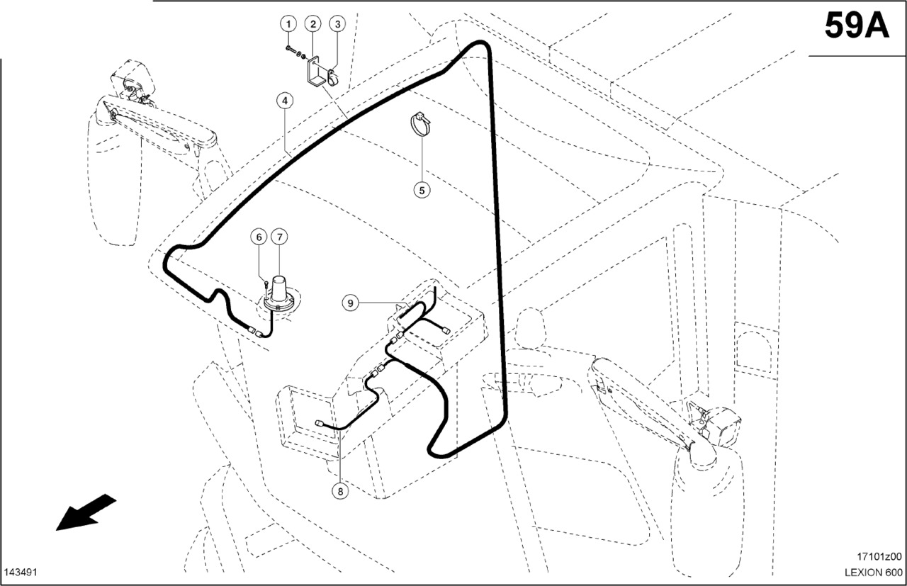 Claas Lexion 600 ODBIORNIK GPS 0000192130 (Odbiornik sat / antena sat) - Navigatiesysteem voor Maaidorser: afbeelding 1 Claas Lexion 600 ODBIORNIK GPS 0000192130 (Odbiornik sat / antena sat) - Navigatiesysteem voor Maaidorser: afbeelding 1