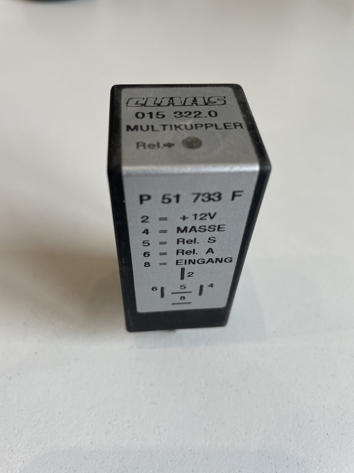 Claas Lexion - przekaźnik 0153220 015322.0 - Relais voor Landbouwmachine: afbeelding 1 Claas Lexion - przekaźnik 0153220 015322.0 - Relais voor Landbouwmachine: afbeelding 1