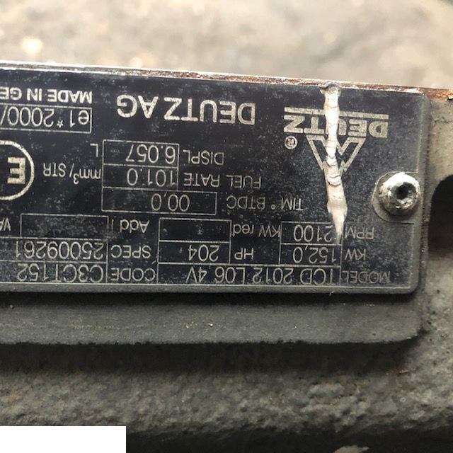 Deutz TCD 2012 L06 4V - Wałek Rozrządu - Nokkenas voor Landbouwmachine: afbeelding 1 Deutz TCD 2012 L06 4V - Wałek Rozrządu - Nokkenas voor Landbouwmachine: afbeelding 1