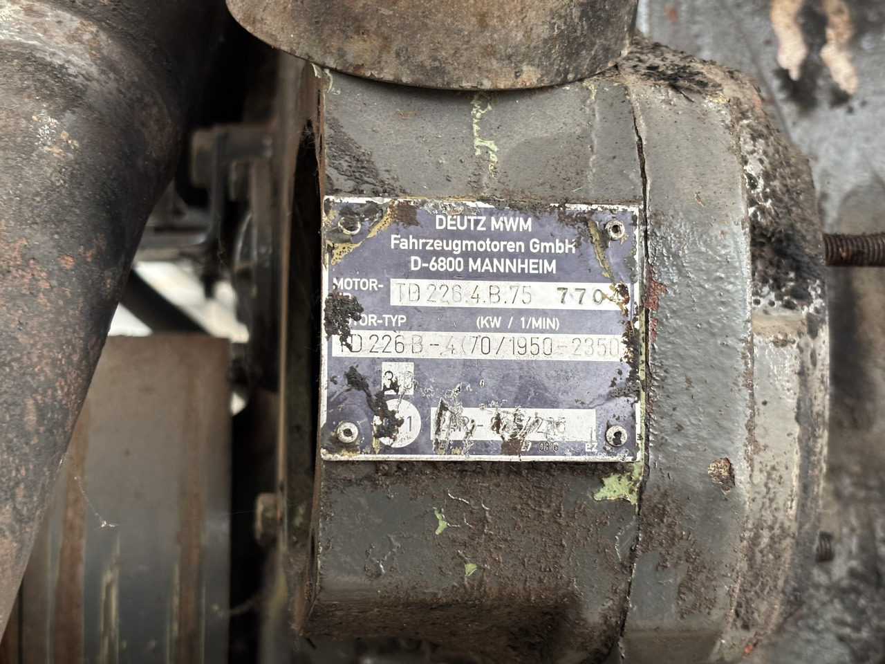 Fendt 309 Deutz TD226-B4 MWM  Silnik Blok Pokrywa Obudowa Koło Zamachowe Miska Olejowa CZĘŚCI - Vliegwiel voor Landbouwmachine: afbeelding 3 Fendt 309 Deutz TD226-B4 MWM  Silnik Blok Pokrywa Obudowa Koło Zamachowe Miska Olejowa CZĘŚCI - Vliegwiel voor Landbouwmachine: afbeelding 3