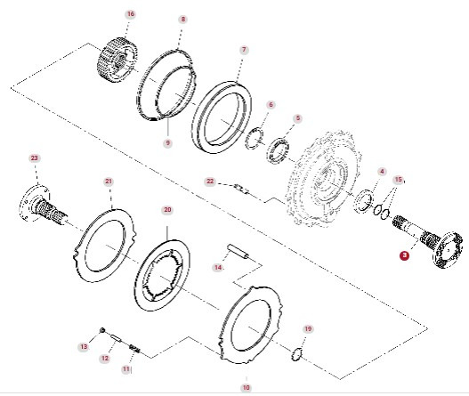 Fendt 930 933 936 939 942 GEN 7 Hamulec Wał Tłok Tarcz Hamulcowa Uchwyt CZĘŚCI - Remschijven voor Landbouwmachine: afbeelding 1 Fendt 930 933 936 939 942 GEN 7 Hamulec Wał Tłok Tarcz Hamulcowa Uchwyt CZĘŚCI - Remschijven voor Landbouwmachine: afbeelding 1