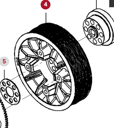 Fendt 936 Gen 7 Silnik D1556LE523 Tłumik Drgań Koło Pasowe H218PF150087A CZĘŚCI - Motor en onderdelen voor Tractor: afbeelding 2 Fendt 936 Gen 7 Silnik D1556LE523 Tłumik Drgań Koło Pasowe H218PF150087A CZĘŚCI - Motor en onderdelen voor Tractor: afbeelding 2