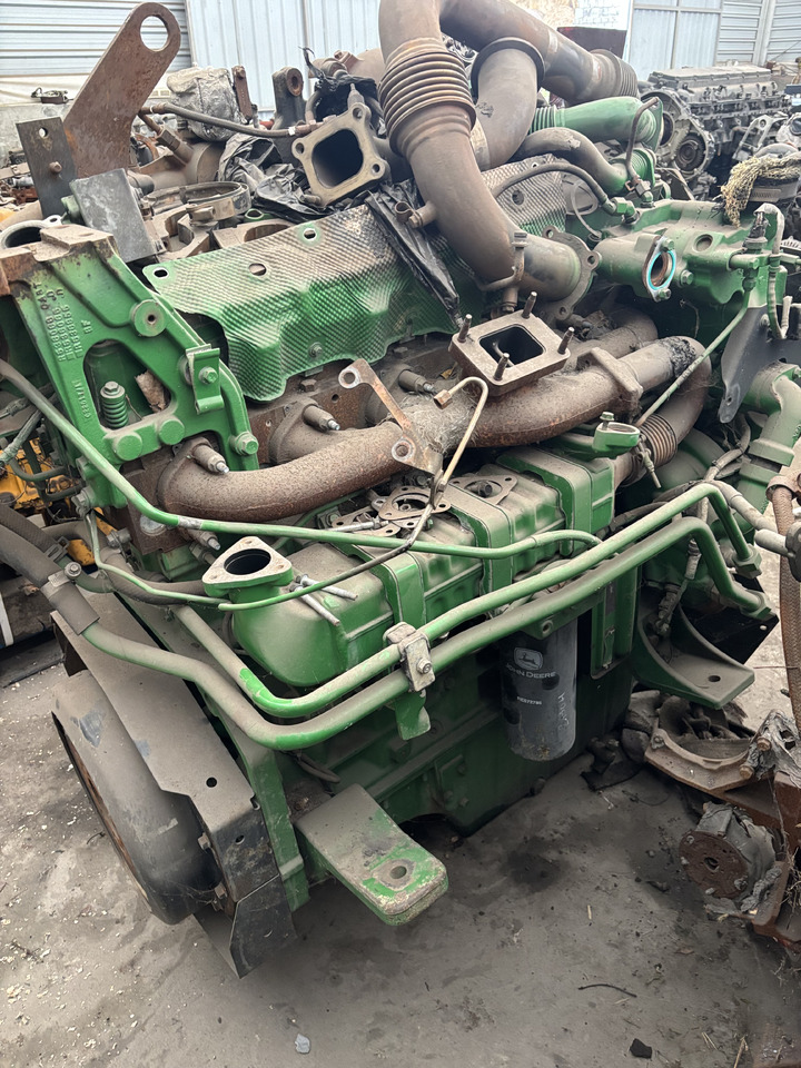 John Deere 6135RW405 Silnik Słupek Blok Kolektor Miska Olejowa Wał Koło Zamachowe Obudowa CZĘŚCI - Vliegwiel voor Landbouwmachine: afbeelding 1 John Deere 6135RW405 Silnik Słupek Blok Kolektor Miska Olejowa Wał Koło Zamachowe Obudowa CZĘŚCI - Vliegwiel voor Landbouwmachine: afbeelding 1