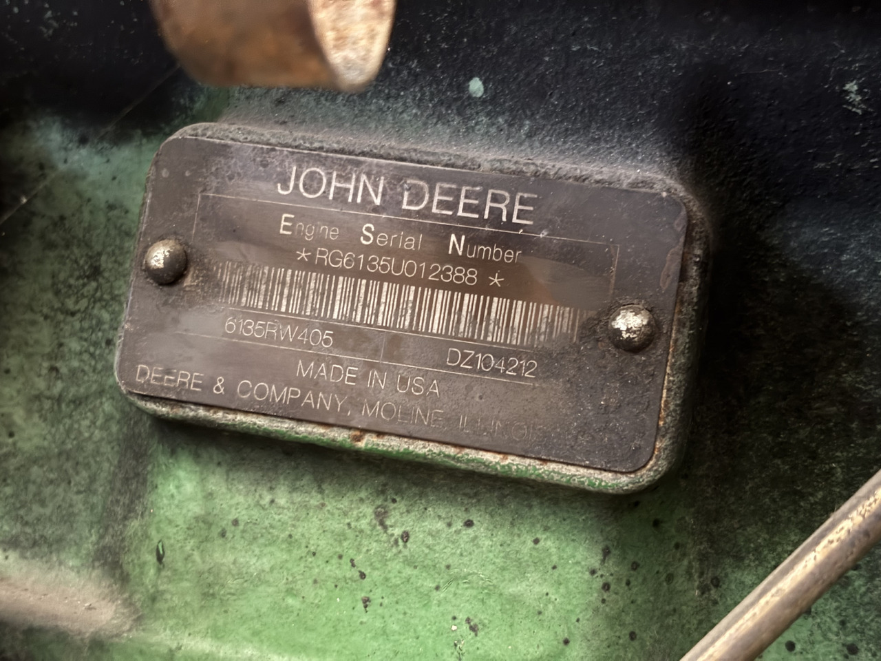 Vliegwiel voor Landbouwmachine John Deere 6135RW405 Silnik Słupek Blok Kolektor Miska Olejowa Wał Koło Zamachowe Obudowa CZĘŚCI: afbeelding 9 Vliegwiel voor Landbouwmachine John Deere 6135RW405 Silnik Słupek Blok Kolektor Miska Olejowa Wał Koło Zamachowe Obudowa CZĘŚCI: afbeelding 9