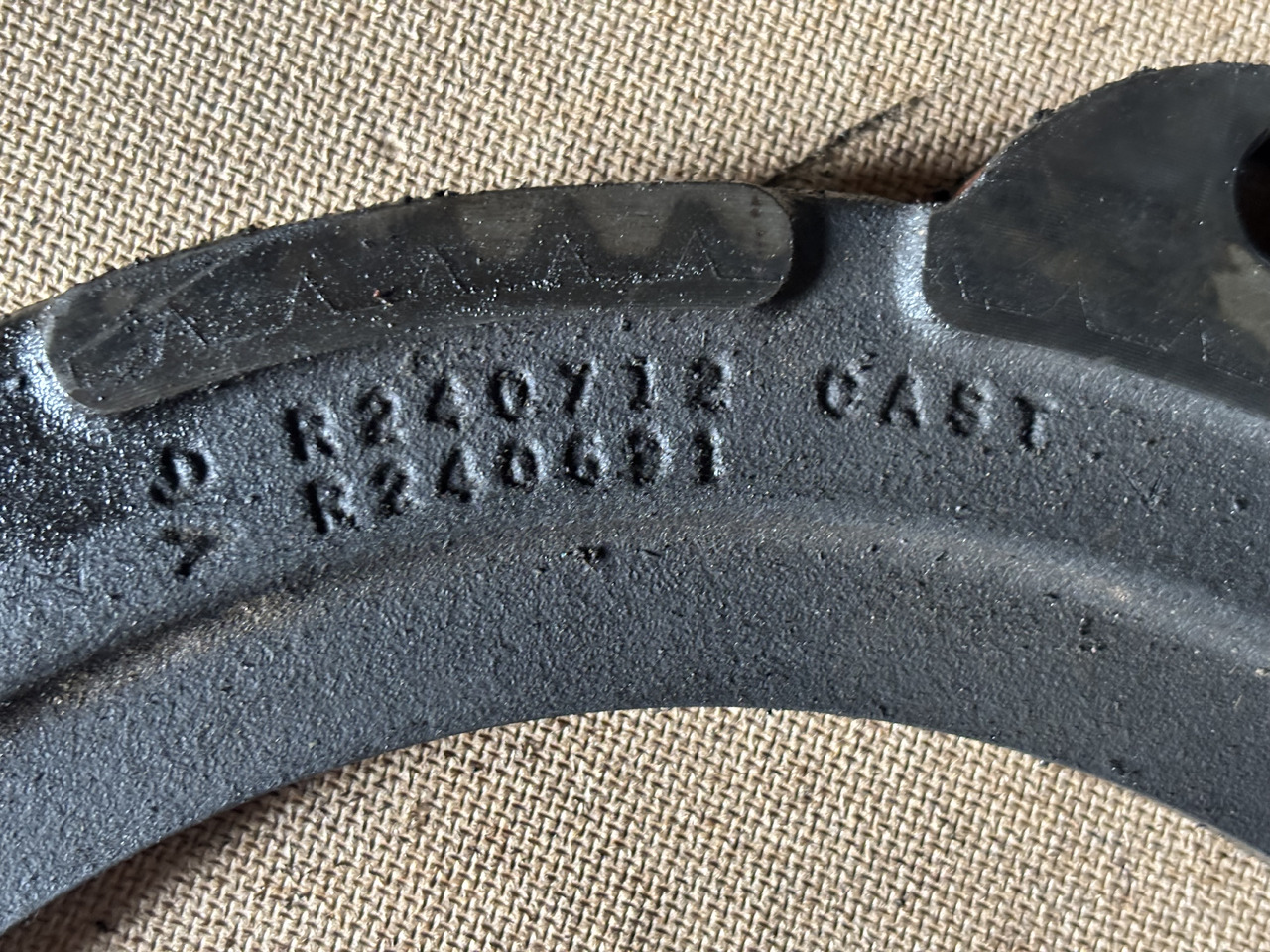 John Deere 6830 6930 7330 Docisk Hamulca Płytka R240691 R240712 - Remschijven voor Landbouwmachine: afbeelding 2 John Deere 6830 6930 7330 Docisk Hamulca Płytka R240691 R240712 - Remschijven voor Landbouwmachine: afbeelding 2