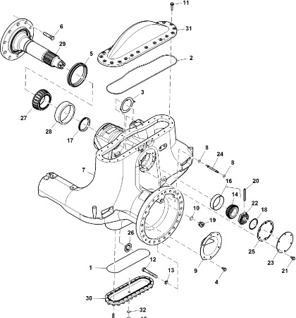 John Deere 9470RX - Miska olejowa R552843 (Oś przednia i tylnia) - Carterpan voor Landbouwmachine: afbeelding 1 John Deere 9470RX - Miska olejowa R552843 (Oś przednia i tylnia) - Carterpan voor Landbouwmachine: afbeelding 1