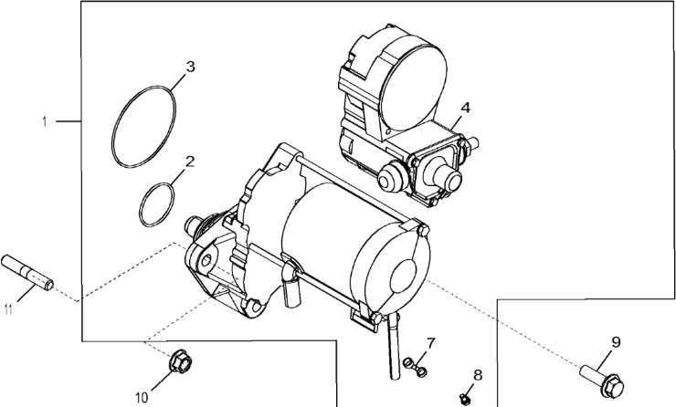John Deere 9470RX - Rozrusznik regener. SE501874 (Silnik) - Starter voor Tractor: afbeelding 1 John Deere 9470RX - Rozrusznik regener. SE501874 (Silnik) - Starter voor Tractor: afbeelding 1