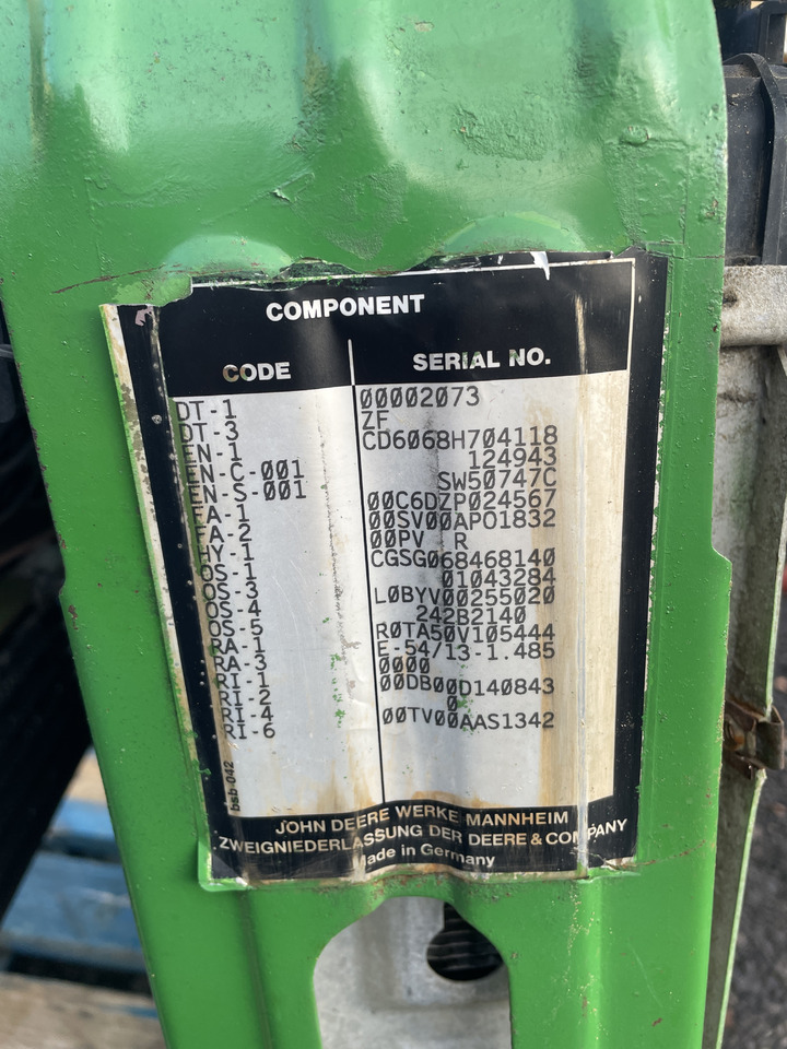 John Deere seria 6005 6020 7020 - chłodnica wody AL168727 - Intercooler: afbeelding 2 John Deere seria 6005 6020 7020 - chłodnica wody AL168727 - Intercooler: afbeelding 2