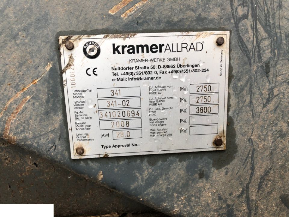 Kramer Allrad 280 341-02 Radlader - Części - Chłodnica - Radiateur voor Wiellader: afbeelding 3 Kramer Allrad 280 341-02 Radlader - Części - Chłodnica - Radiateur voor Wiellader: afbeelding 3