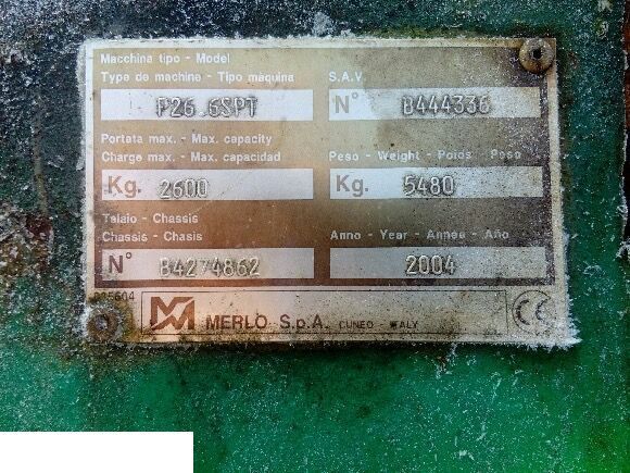 ŁADOWARKA TELESKOPOWA Merlo p26.6 spt - CZĘŚCI - Pompa Paliwa - Brandstofpomp voor Landbouwmachine: afbeelding 5 ŁADOWARKA TELESKOPOWA Merlo p26.6 spt - CZĘŚCI - Pompa Paliwa - Brandstofpomp voor Landbouwmachine: afbeelding 5
