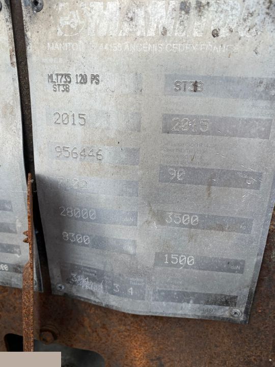 Manitou MLT 735 - Most Przedni Tylny Atak Zwrotnica Zwolnica Felgi Ramię - Vooras voor Bouwmachine: afbeelding 1 Manitou MLT 735 - Most Przedni Tylny Atak Zwrotnica Zwolnica Felgi Ramię - Vooras voor Bouwmachine: afbeelding 1