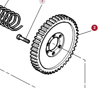 Massey Ferguson 6497 6499 Koło Zębate 3716420M1 87 zębów 3716420M1 - Differentieel voor Landbouwmachine: afbeelding 1 Massey Ferguson 6497 6499 Koło Zębate 3716420M1 87 zębów 3716420M1 - Differentieel voor Landbouwmachine: afbeelding 1