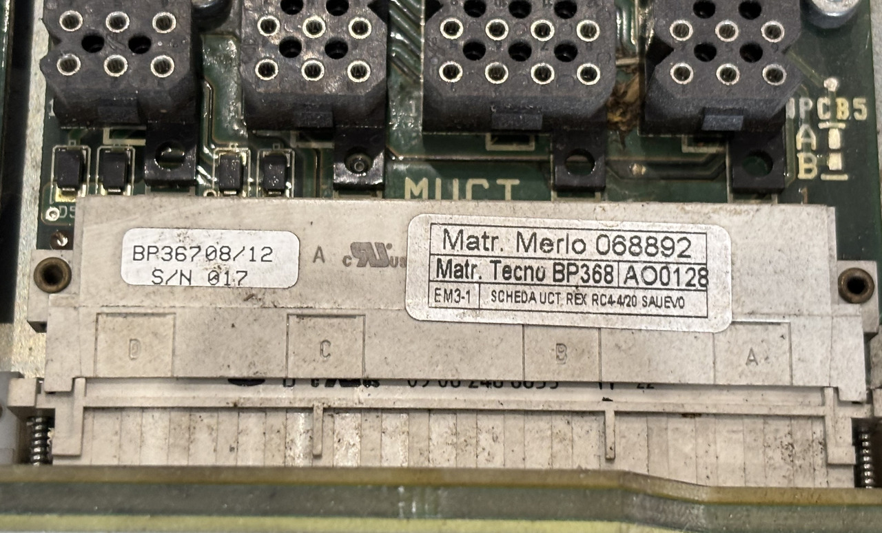 Merlo 068892 Kontroler Płyta Elektroniczna ECU MUGS UGS SGB Sterownik Bezpiecznik - ECU voor Landbouwmachine: afbeelding 2 Merlo 068892 Kontroler Płyta Elektroniczna ECU MUGS UGS SGB Sterownik Bezpiecznik - ECU voor Landbouwmachine: afbeelding 2