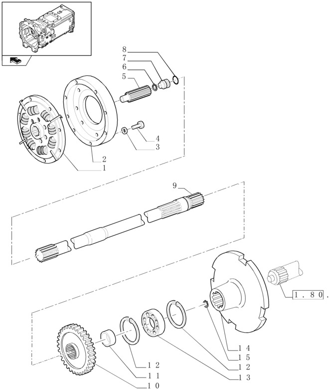 New Holland T6010 Kolo zamach, silnik 47125891 - Vliegwiel voor Tractor: afbeelding 1 New Holland T6010 Kolo zamach, silnik 47125891 - Vliegwiel voor Tractor: afbeelding 1