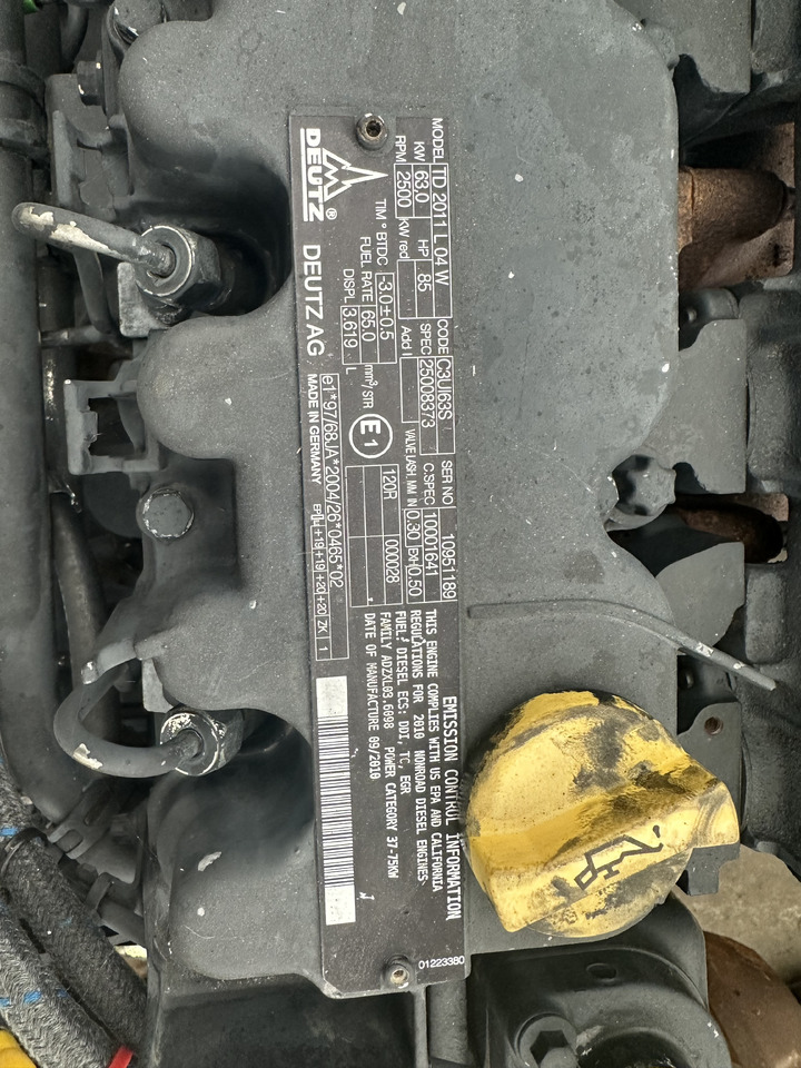 Silnik Deutz Td2011L04W - Motor voor Bouwmachine: afbeelding 3 Silnik Deutz Td2011L04W - Motor voor Bouwmachine: afbeelding 3