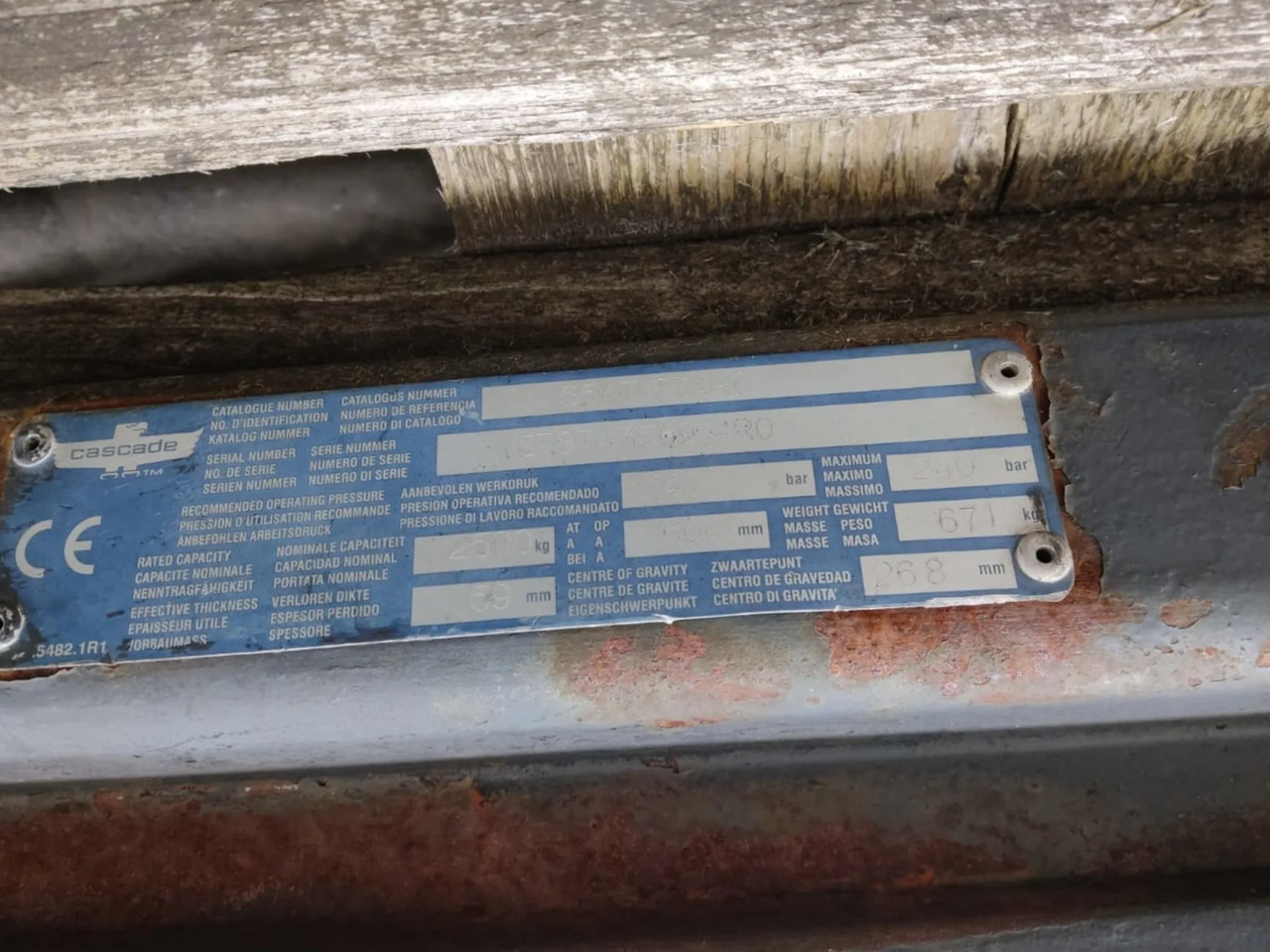 Cascade Fork positioner FEM 2 - Aanbouwdeel voor Intern transport: afbeelding 2 Cascade Fork positioner FEM 2 - Aanbouwdeel voor Intern transport: afbeelding 2