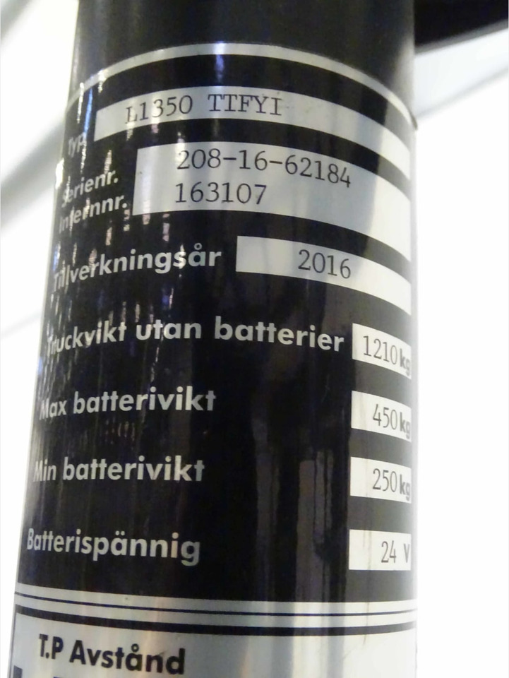 Actil L1350 - Stapelaar: afbeelding 3 Actil L1350 - Stapelaar: afbeelding 3