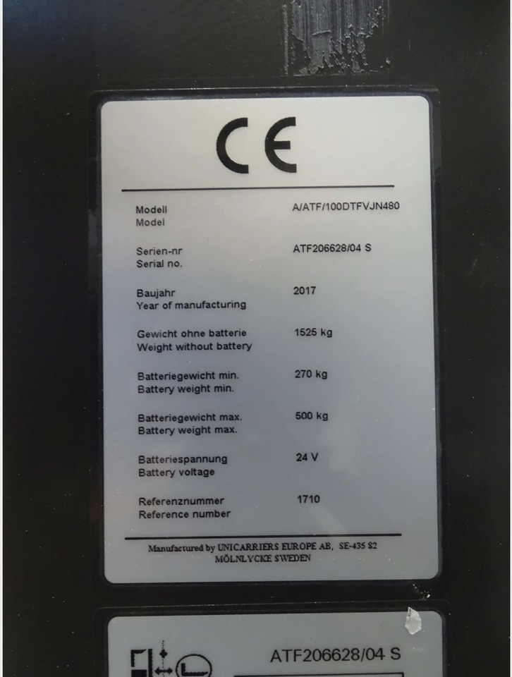 Atlet A/ATF/100DTFVJN480 - Stapelaar: afbeelding 2 Atlet A/ATF/100DTFVJN480 - Stapelaar: afbeelding 2