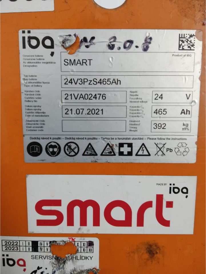 Battery IBA 24V 465Ah - Batterij voor Intern transport: afbeelding 2 Battery IBA 24V 465Ah - Batterij voor Intern transport: afbeelding 2