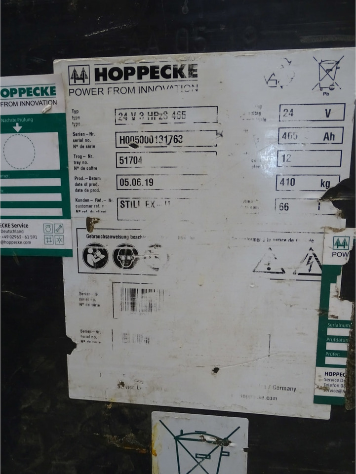 Battery Package 4 pieces - Batterij voor Intern transport: afbeelding 4 Battery Package 4 pieces - Batterij voor Intern transport: afbeelding 4