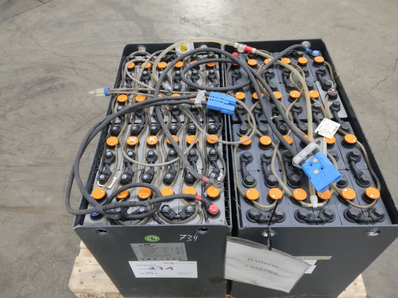 Battery package 2x pieces - Batterij voor Intern transport: afbeelding 4 Battery package 2x pieces - Batterij voor Intern transport: afbeelding 4