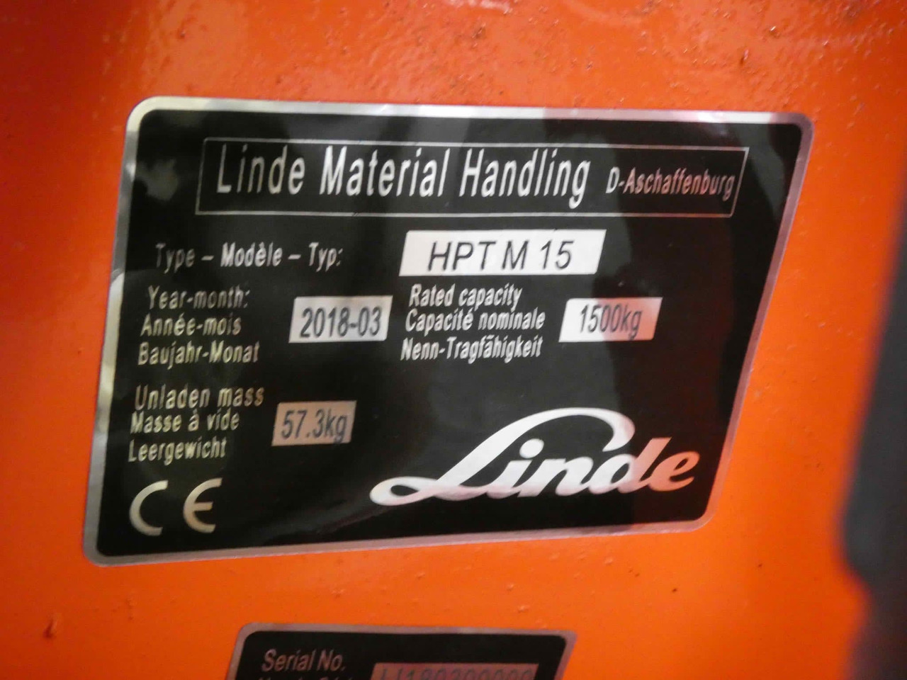 Linde 4x HPTM15Low/350mm - Palletwagen: afbeelding 2 Linde 4x HPTM15Low/350mm - Palletwagen: afbeelding 2