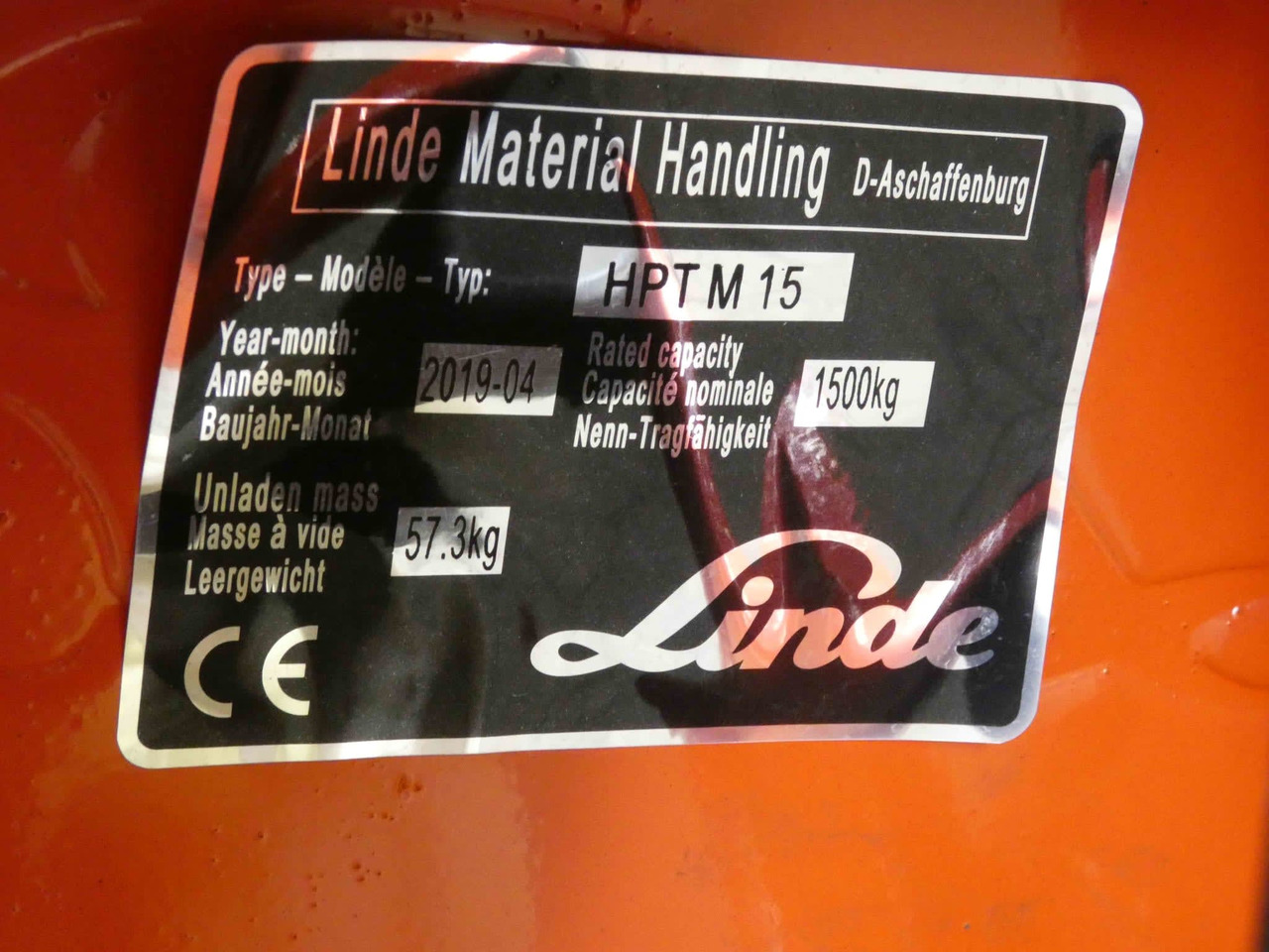 Linde 8x HPTM15High/350mm - Palletwagen: afbeelding 2 Linde 8x HPTM15High/350mm - Palletwagen: afbeelding 2