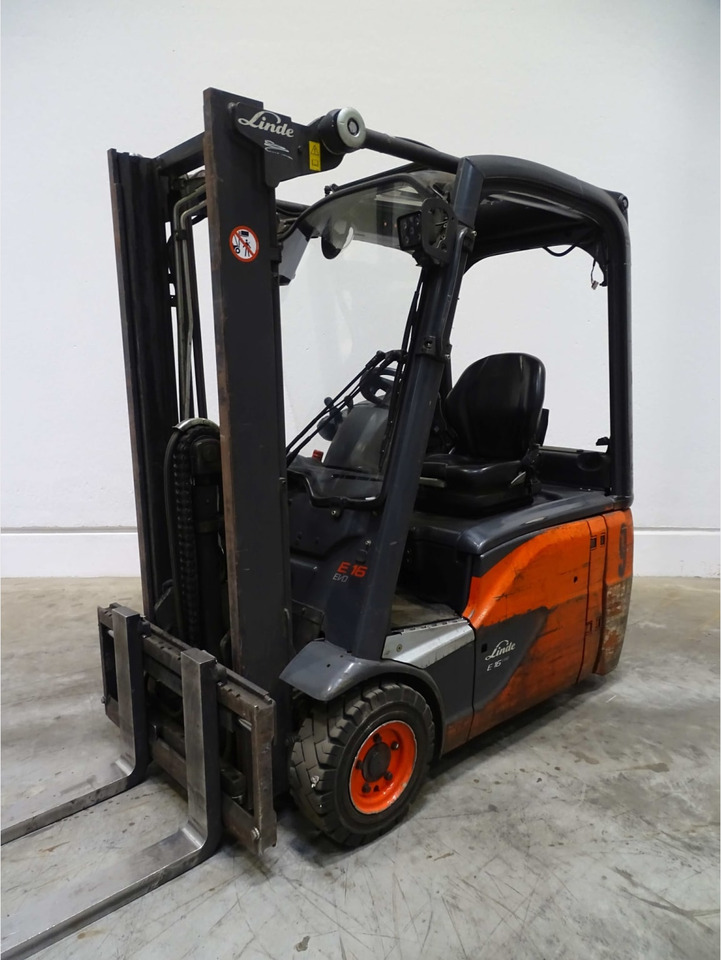 Linde E16-02 - Elektrische heftruck: afbeelding 1 Linde E16-02 - Elektrische heftruck: afbeelding 1