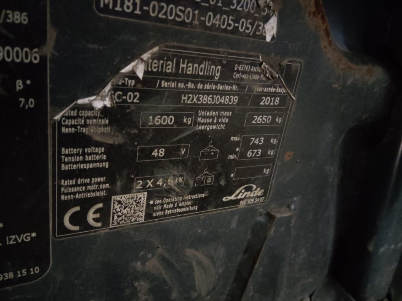 Linde E16C-02 - Elektrische heftruck: afbeelding 5 Linde E16C-02 - Elektrische heftruck: afbeelding 5