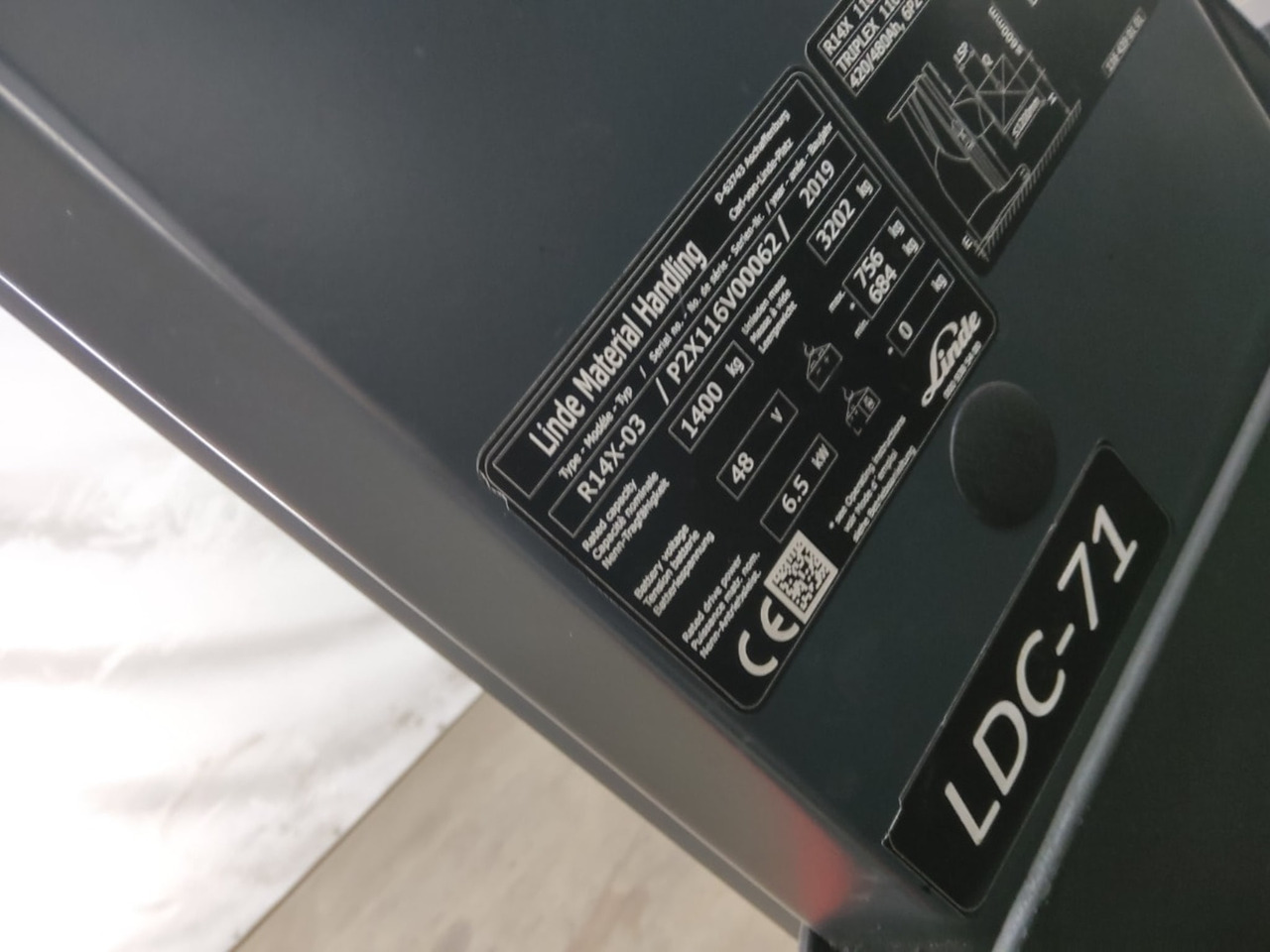 Linde R14X-03 - Reach truck: afbeelding 2 Linde R14X-03 - Reach truck: afbeelding 2